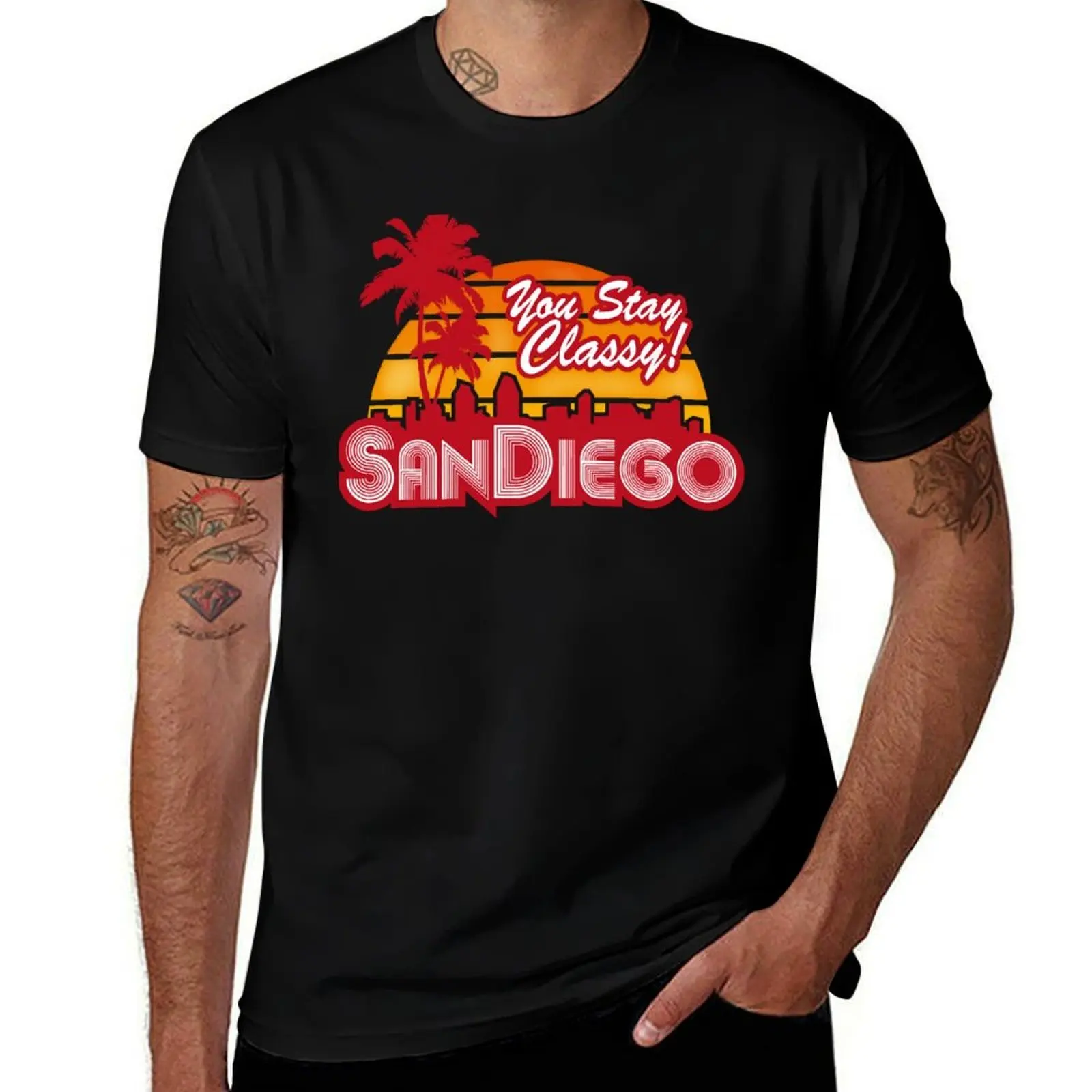 Оставайтесь элегантными! Футболка San Diego для работы на открытом воздухе