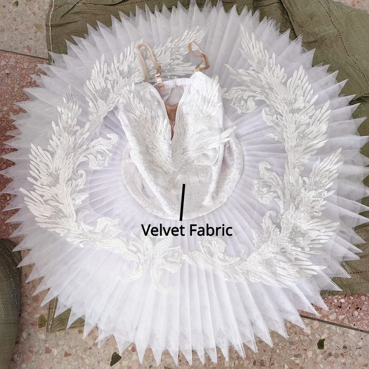 White Swan Lake Ballet Tutu Skirt Professional Ballet Costumes Velvet Tops Girls Ballerina Dress Kids Belly Dancewear Adult