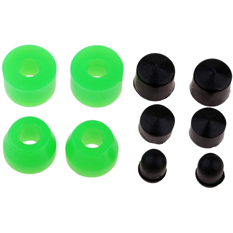 B48B-10Pcs Longboard สเก็ตบอร์ด Bushings Conical กระบอก Bushing จุดถ้วยชุดอุปกรณ์เสริมสําหรับ Longboard รถบรรทุก