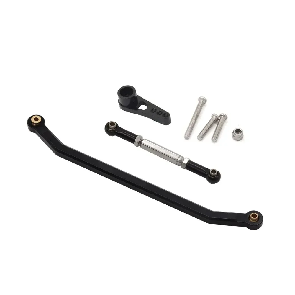 Aluminum Alloy Stronger Steering Link Rod Kit For 1/12 MN128 Upgrade RC Car Part