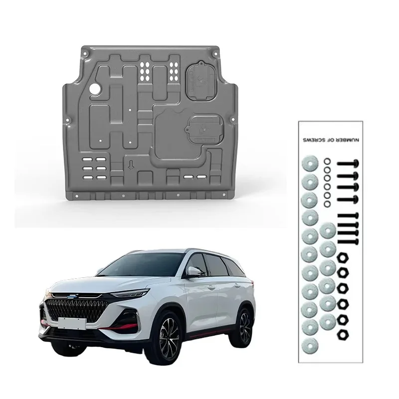 Exact Fit 3D Scanned Underbody Guard Engine Protection Plate Assurance For Changan Oshan X7 2020-2021 1.5T