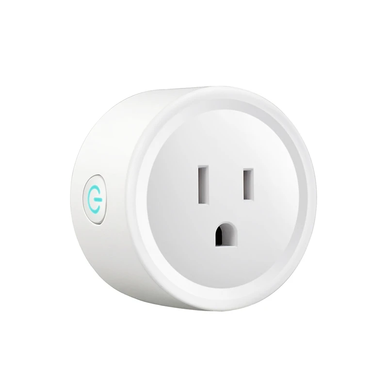 3Pcstuya WIFI Smart Socket US Plug 16A With Power Monitoring Timing Function Smart Life App Outlets Works With Alexa