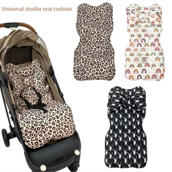 Bebê Stroller Algodão Almofada Do Assento, Almofada Do Carro, Infantil Criança Carrinho Colchão Mat, Carrinho Acessórios