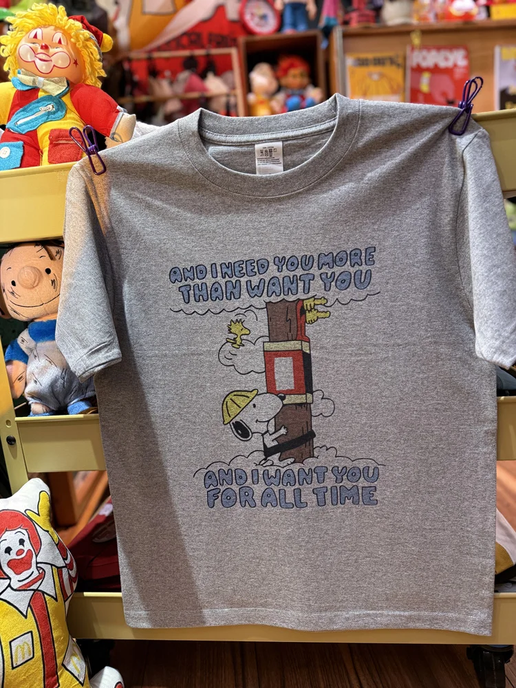 เสื้อยืดสไตล์อเมริกันเรโทรวินเทจ พิมพ์ลายสนุกๆ ทรงหลวม สบายๆ ผ้าฝ้าย ใส่ได้ทุกวัน ใส่เที่ยว ใส่หน้าร้อน