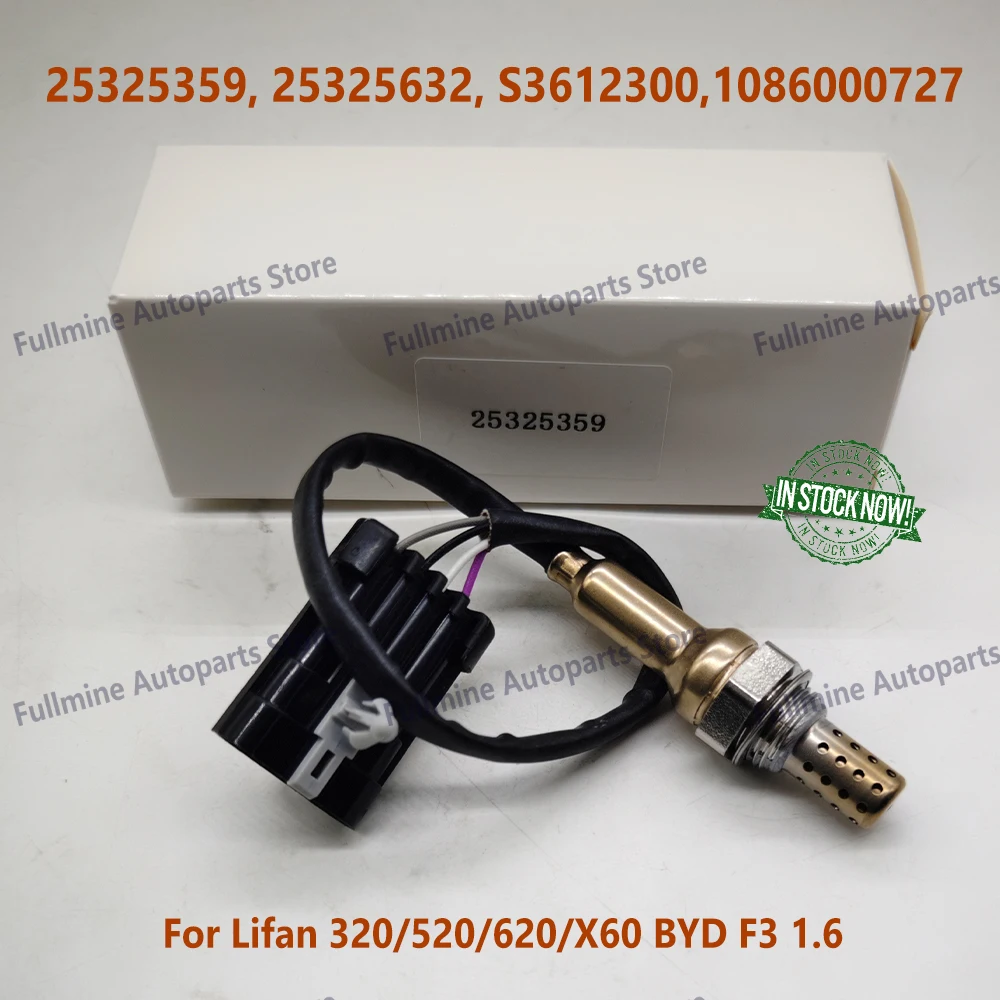 25325359 25325632 For Delphi RE94 Changan DongFeng Jingbei Jac O2 Lambda Probe Oxygen Sensor S3612300 1086000727 SMD250480