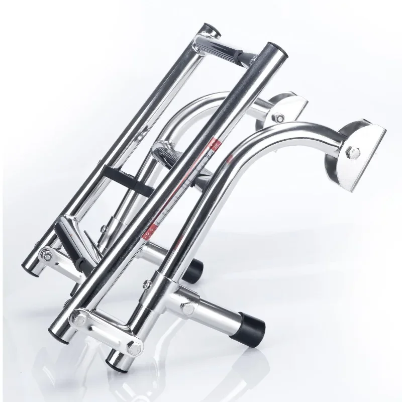 Катер из нержавеющей стали 304, яхта, морская лестница, три складных лестницы