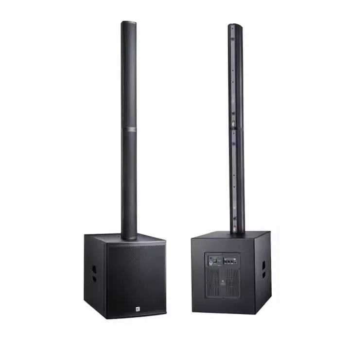 Club 4 Indoor Active Column Speakers Live Audio Equipment