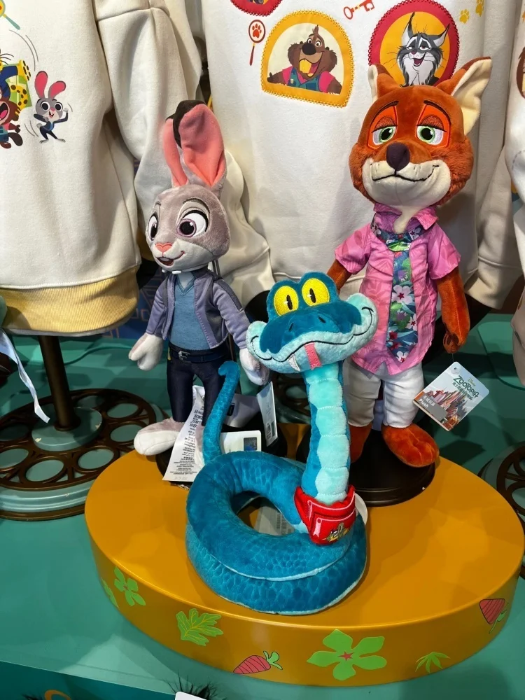디즈니 주토피아 2 게리 주디닉 봉제 인형 팬들을 위한 소프트 인형 영화 테마 선물