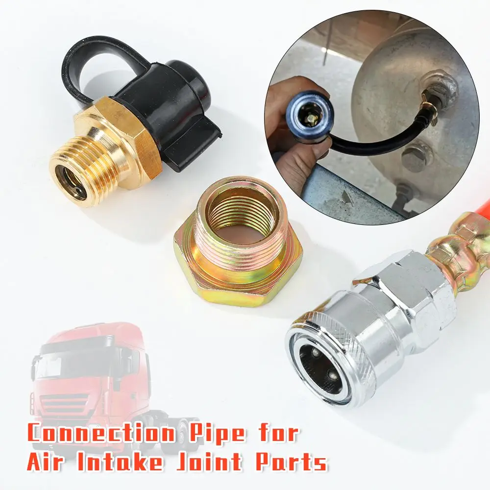 3 Styles Pneumatic Dust Blower Air Intake Valve Air Pipe Connection Air Intake Joint Gas Storage Tank Connection Pipe Parts