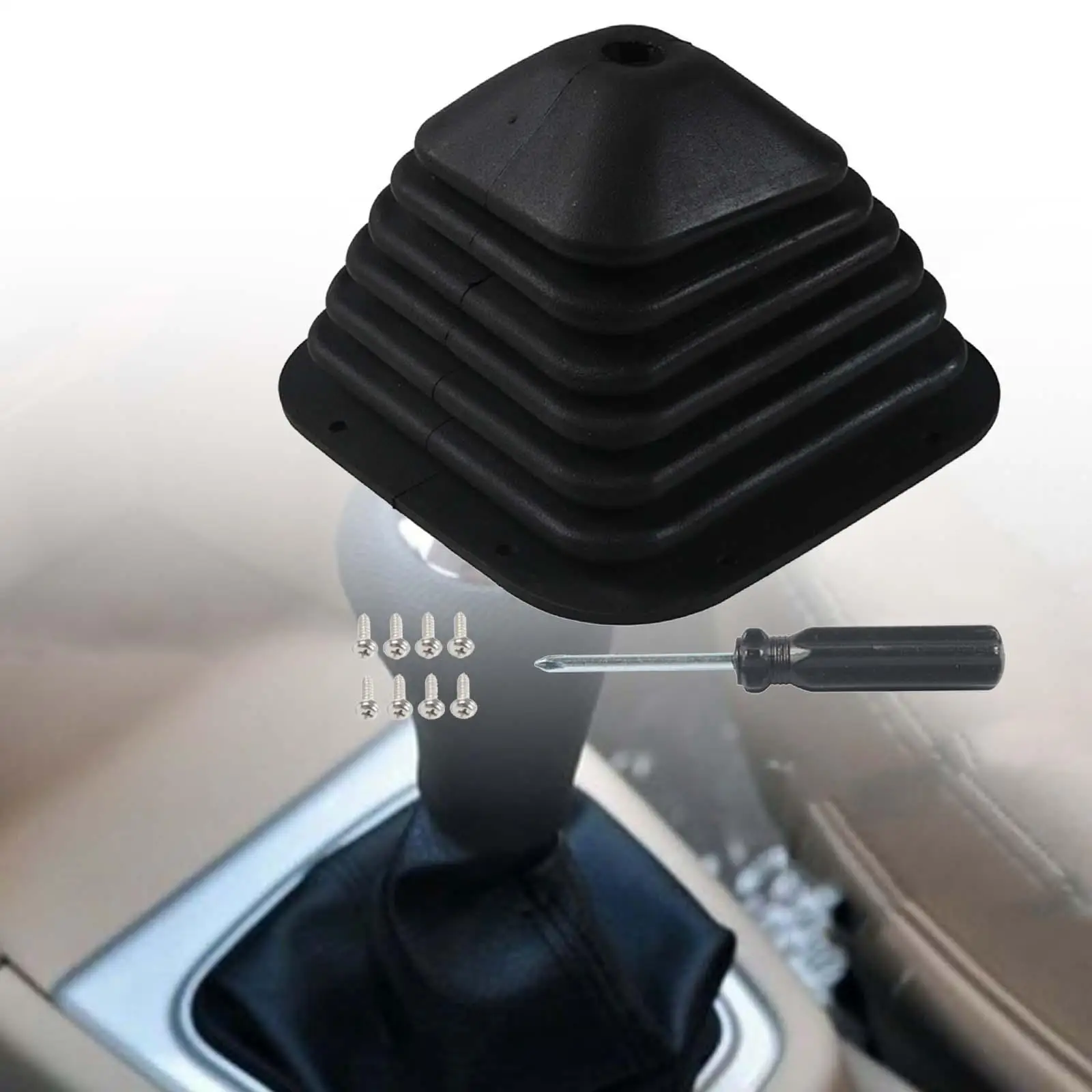 

Transmission Shifter Boot Shifter Boot Rubber High Performance Automatic Manual Car Gear Shifter Cover Dustproof for Kenworth
