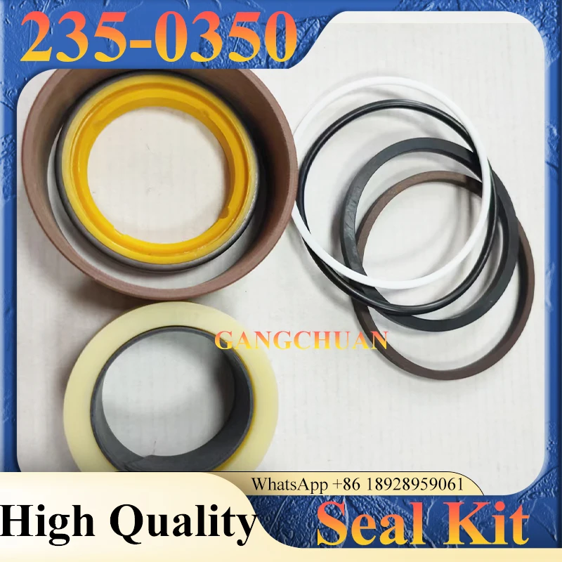 

235-0350 Комплект уплотнений гидравлического цилиндра стабилизатора 2350350 для E416C