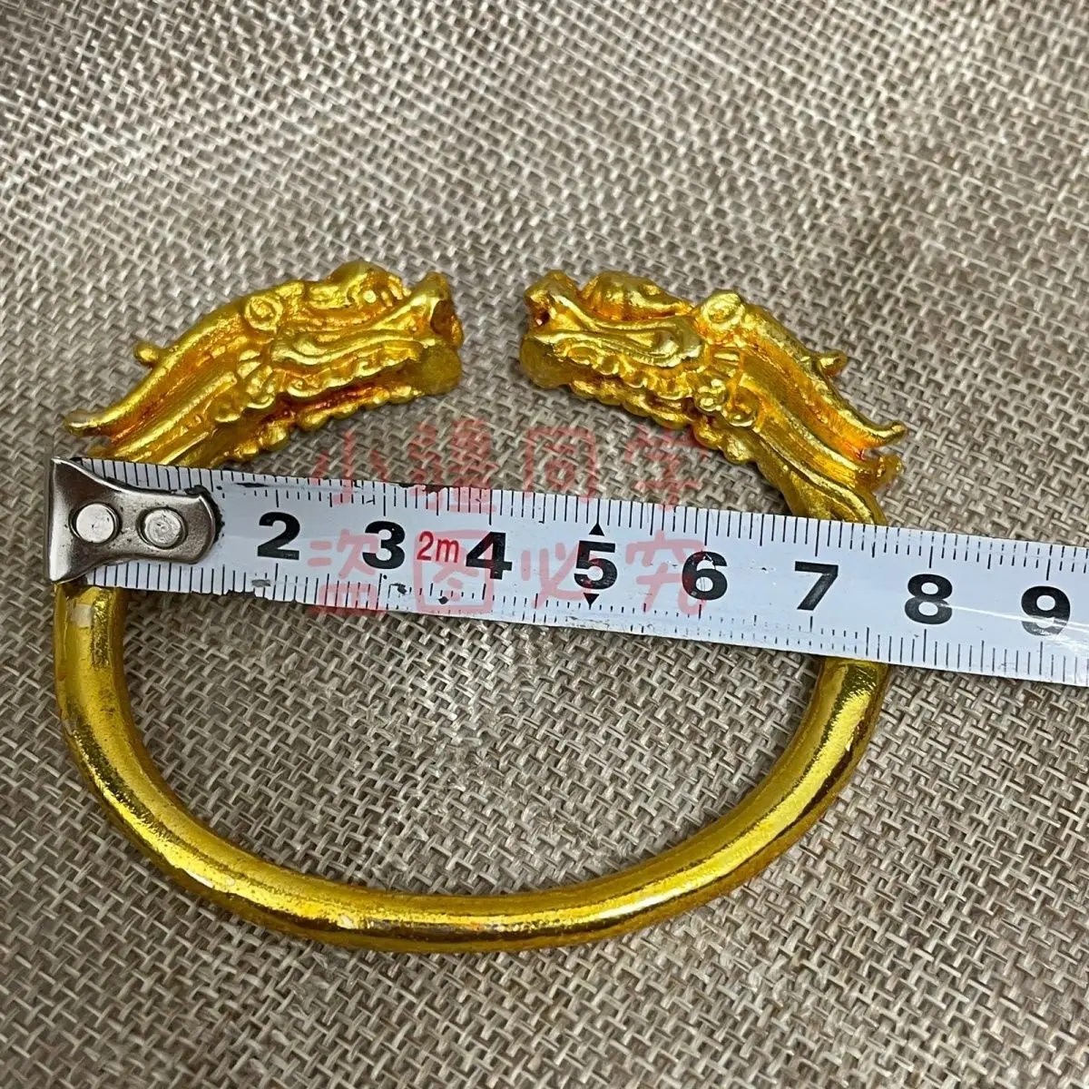 Chinese style dragon bracelet open gold bracelet transfer handicraft decoration