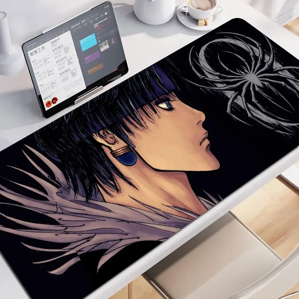 Mouse Pad Japan Laptop Anime Gaming Accessories Mousepad Gamer PC H-hunter x H-hunter Keyboard Pad Computer Chrollo Desktop Mat