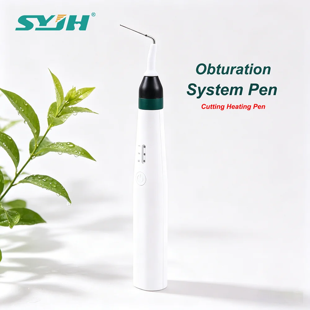 

SYJH Dental 0.3S Fast Heating Obturation Pen Wireless Automatic Sensing With 2 Needles Dentistry Root Canal Treatment Equipment