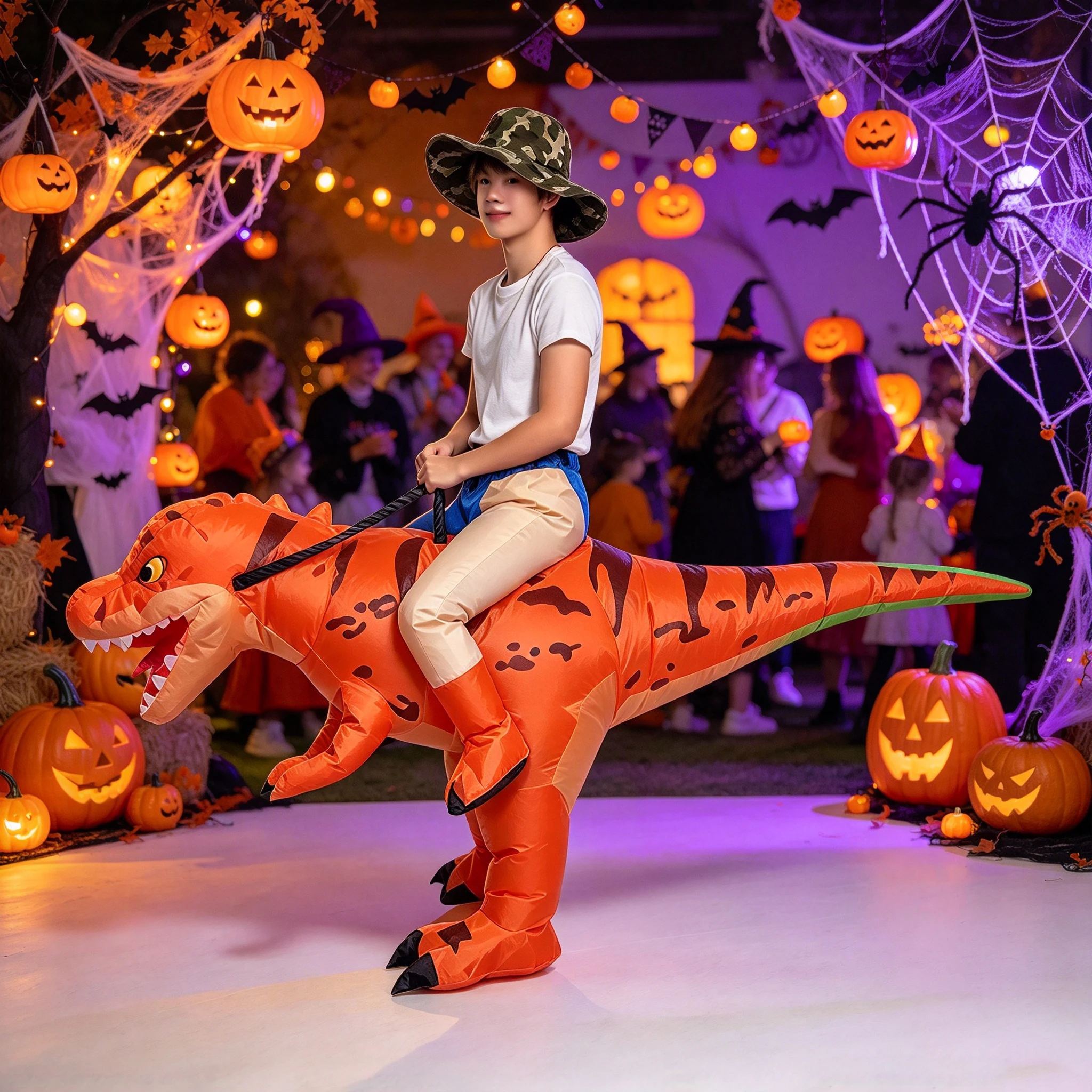 어린이용 공기 주입식 티라노사우루스 코스튬, 공기로 부 - Halloween Costume Kids 리뷰 및 가격