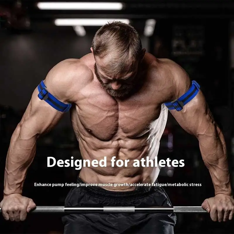 Fasce elastiche per l'allenamento dell'occlusione della limitazione del flusso sanguigno Cinghie regolabili per glutei delle gambe del braccio Avvolge per una crescita rapida dei muscoli