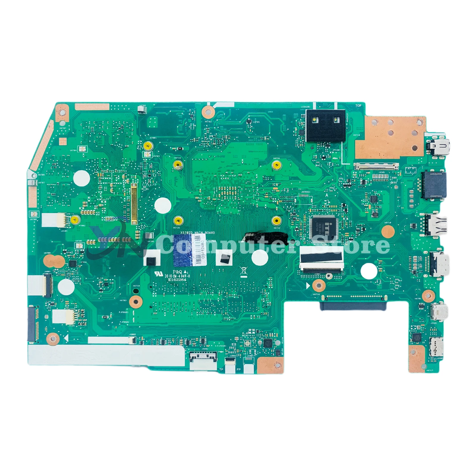 Imagem -02 - Placa-mãe Portátil X570 para Asus Tuf Placa-mãe para Asus Tuf Yx570zd Yx570dd X570d X570dd X570dd X570dd X570zd X570z Ryzen r5 r7 Gtx1050