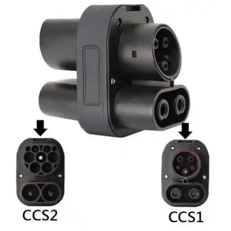 NACS에서 CCS1로, NACS에서 CCS2로 충전 어댑터 250A 테슬라 사이버트럭 모델 3/X/Y용 CCS2에서 CCS1로, CCS2에서 NACS로 썸네일 7