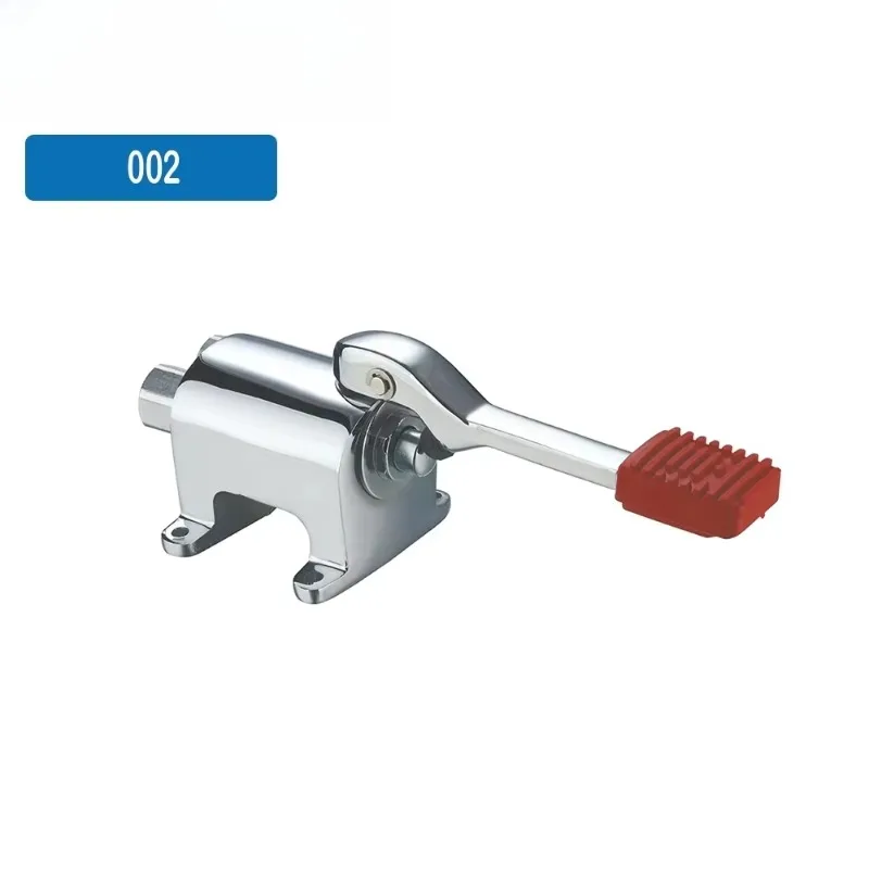 002 Automatic Mixing Pedal Faucet Brass Toilet Pedal Flush Valve New Pedal Control Urinal Flush Valve