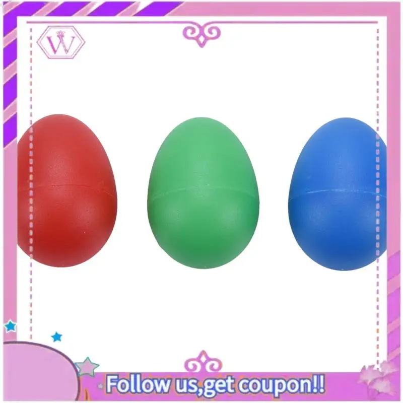 

Upgraded 72Pcs Egg Shakers Plastic Egg Music Shakers For Kids Maracas Eggs Percussion Toys