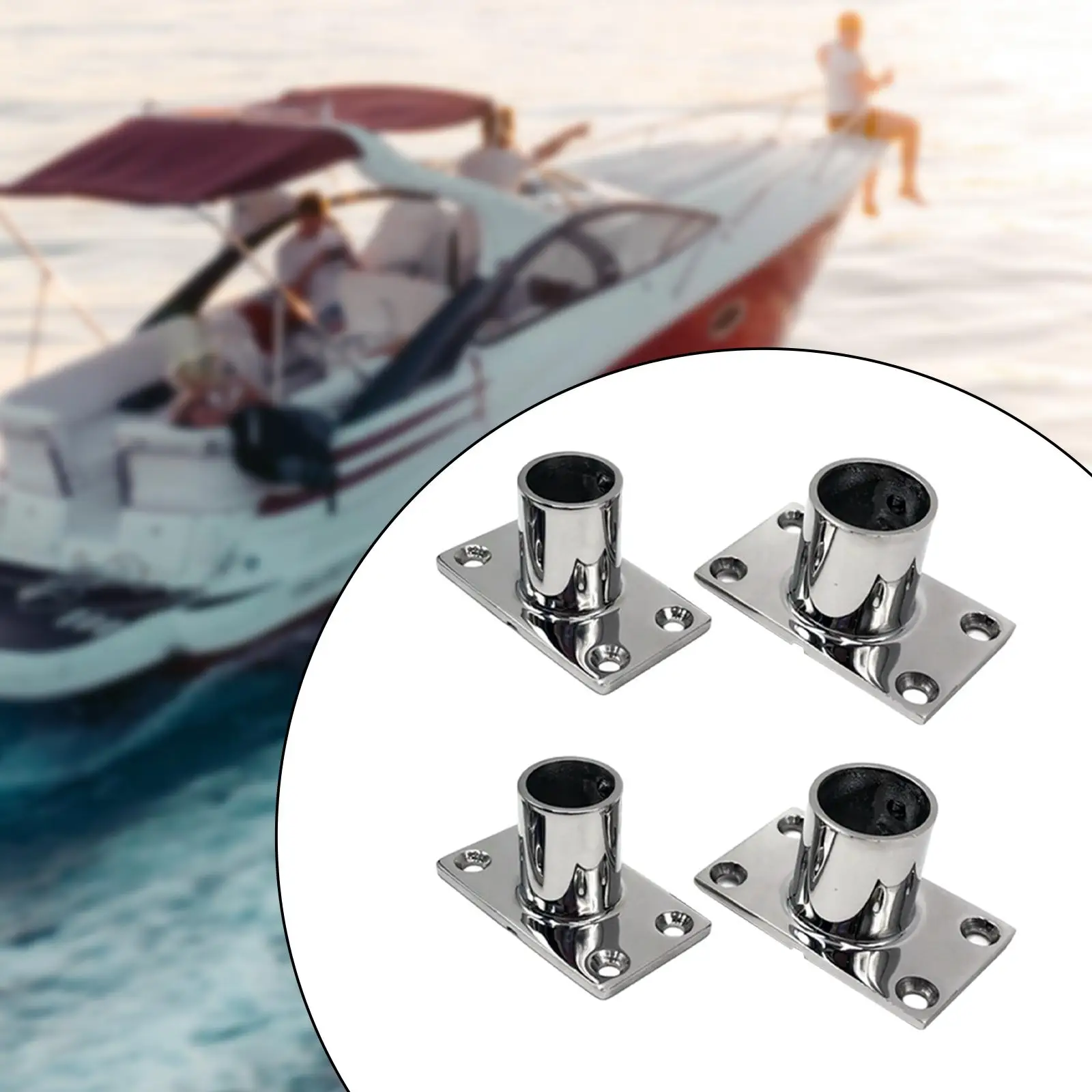 

Boat Hand Railing Fittings 7 8 Inch 1 Inch Tube Stainless Steel 316 Marine Equipment for Accessories for Rigid Boat