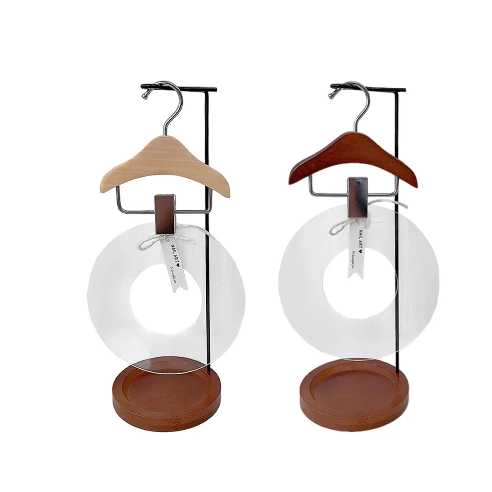 

Nail Art Display Stand Acrylic Hanger Deisgn for Home Manicurists Beauty