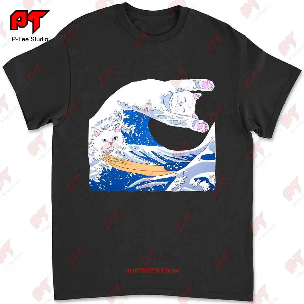 

Genuine Rip Cat Dip Great Wave T-shirt BR1K