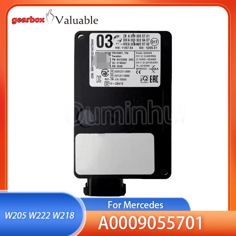 الأصلي A0009055701 لمرسيدس الاصطدام العمياء الرادار وحدة استشعار المسافة ZF A 000 905 57 01 W205 W222 W218
