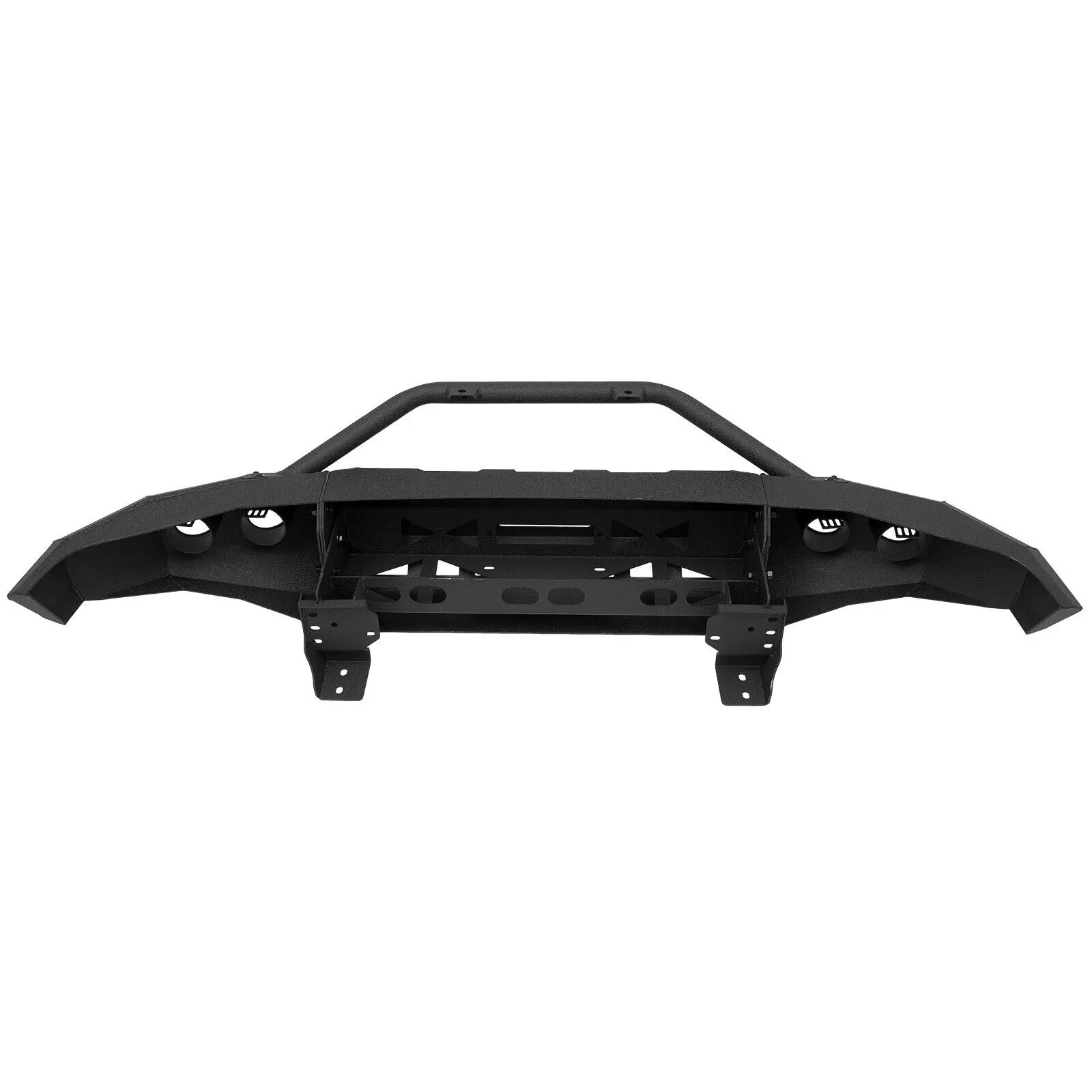 Steel Front Bumper w/D-rings & Openings For Toyota Tundra 14-21 Replace FBTT2-01