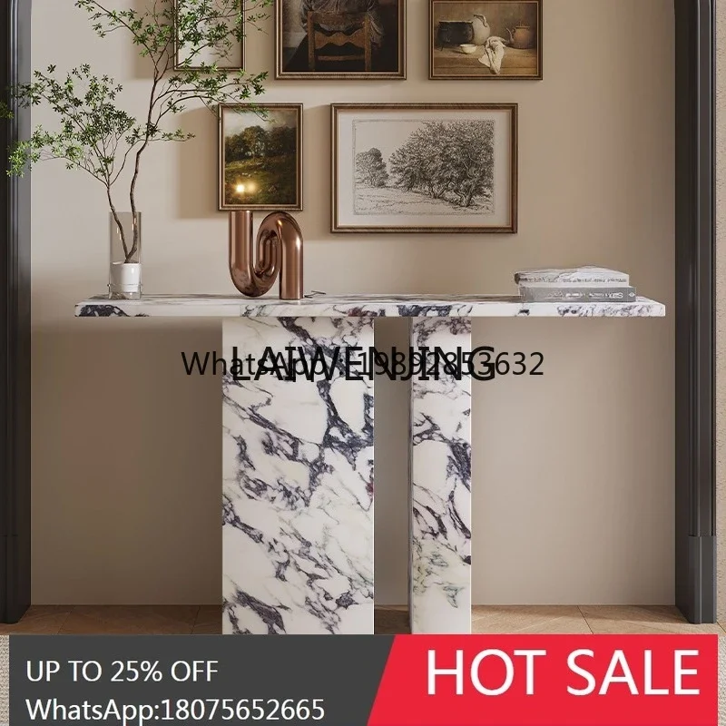 AB1 light luxury full rock slab partition cabinet, living room entrance door, household wall integrated ensuite