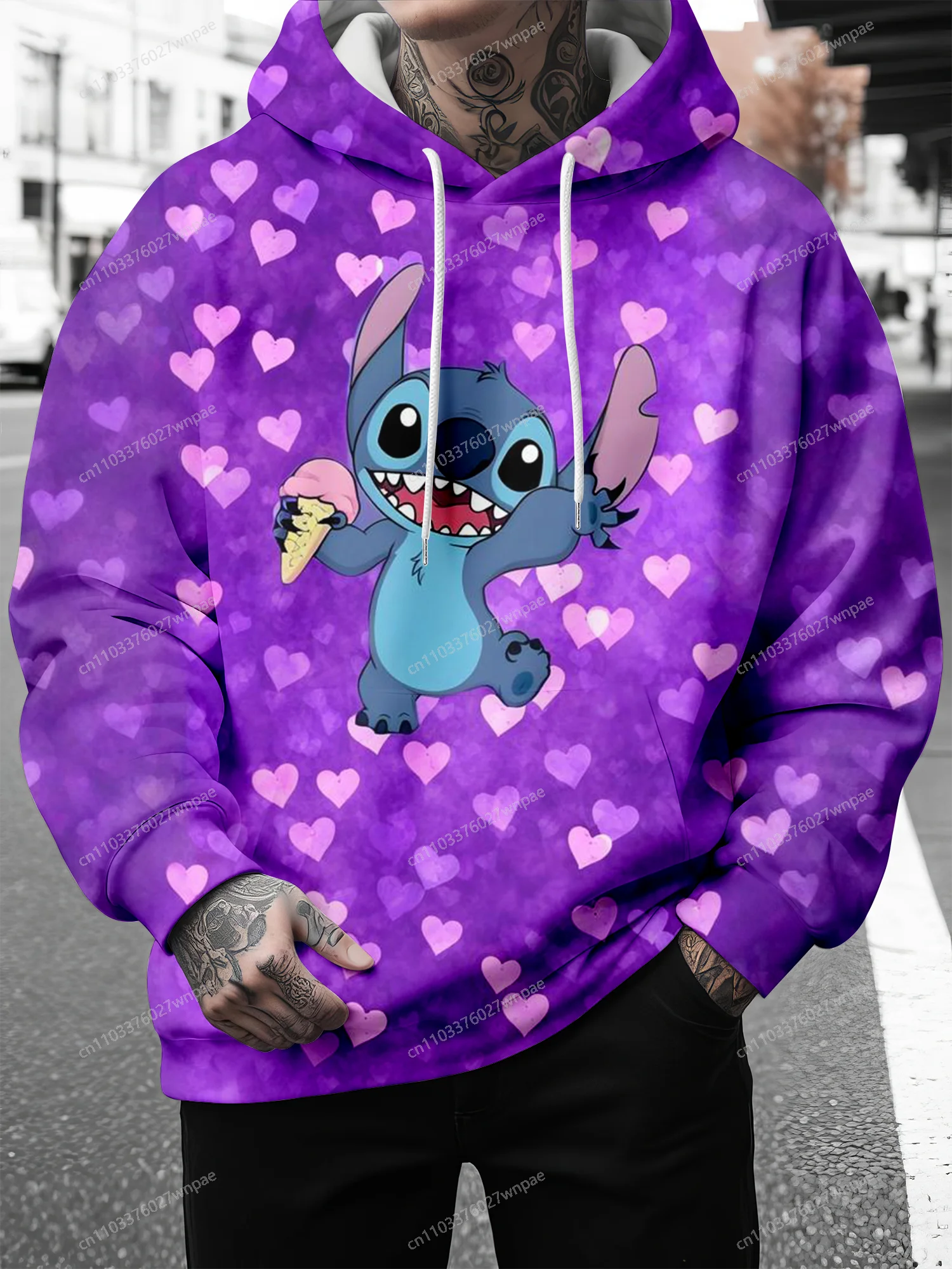 

Толстовка Global-hot Stitch: Magic с 3D-принтом, мягкая, уютная, спортивная, повседневная, классическая, милая, подарочная, готовая, унисекс, для взрослых и детей.