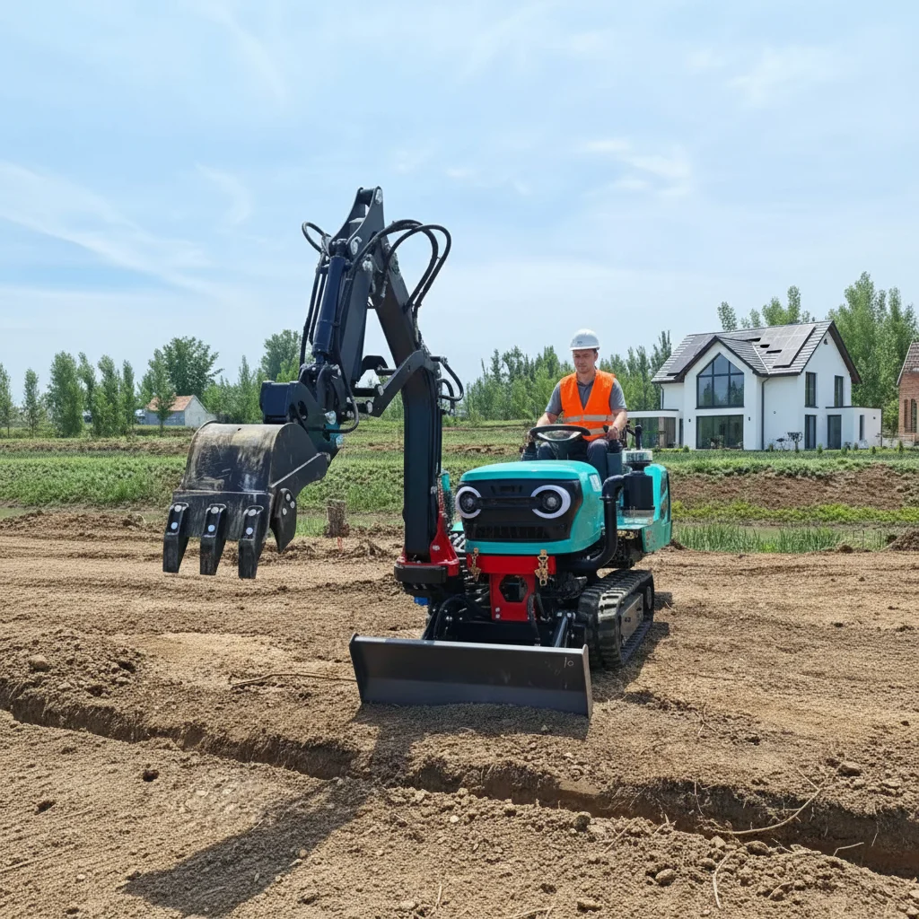 35Hp 40Hp 45Hp Rubber Track Crawler Tractor Full Hydraulic Agricultural Tractor Paddy Dry Land Dual Use Farm Machine