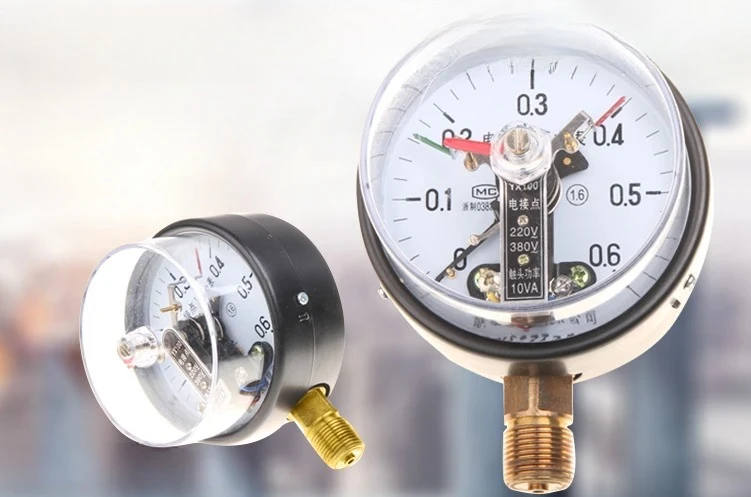 

Upper and lower limit switches of electric contact pressure gauge YX60/100/150/YXC100/150