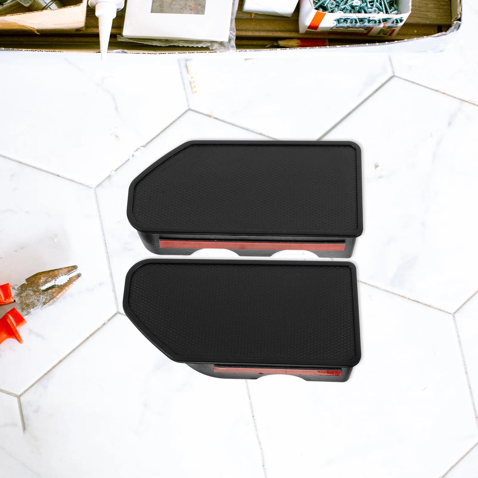 

1Pair Stake Pocket Cover Extend Uneven Edge Replaceable Protective Truck Bed Part for 19-21 Bed Rail