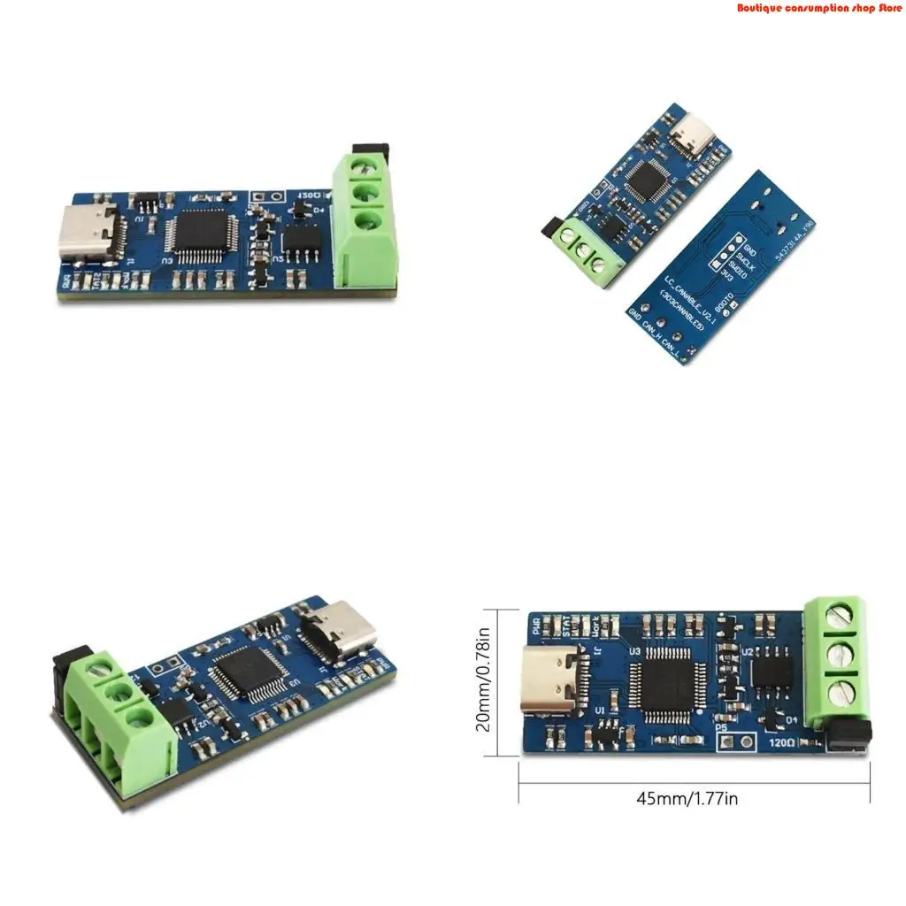 L9NA USB to CAN Bus Adapter with Real Time Monitoring and Debugging Tools