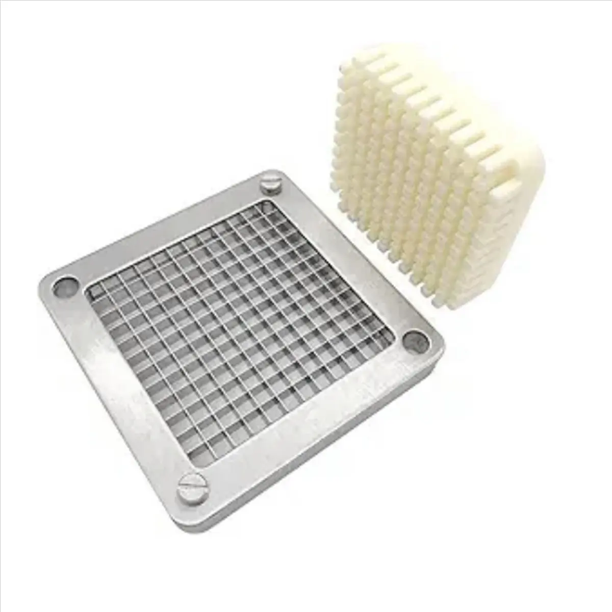 A45I Replacement French Fry Cutter Blade, 1/4inch Chopper Blade with Stainless Steel Blade and Pusher Block, Chopper Dicer