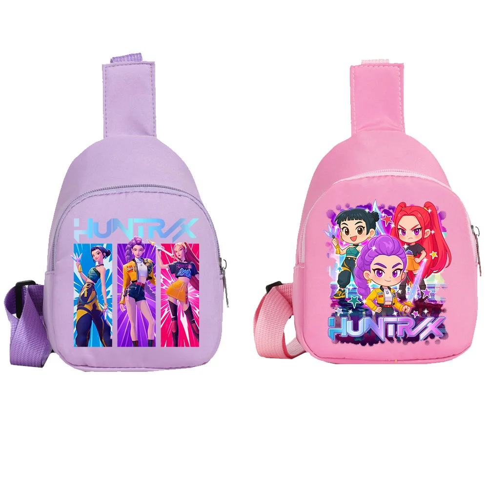 

kpop Demon Hunters Wallet Pursek Pop Warriors Waist Belt Bag Pouch HUNTRX Rumi Mira Zoey k-pop Saja Boy Huntrix Shoulder Bag