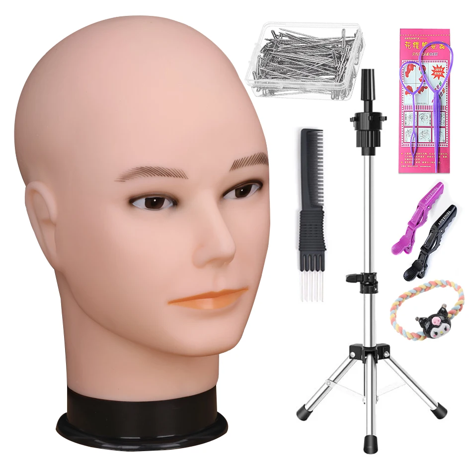 Adjustable Mannequin Head Wig Stand