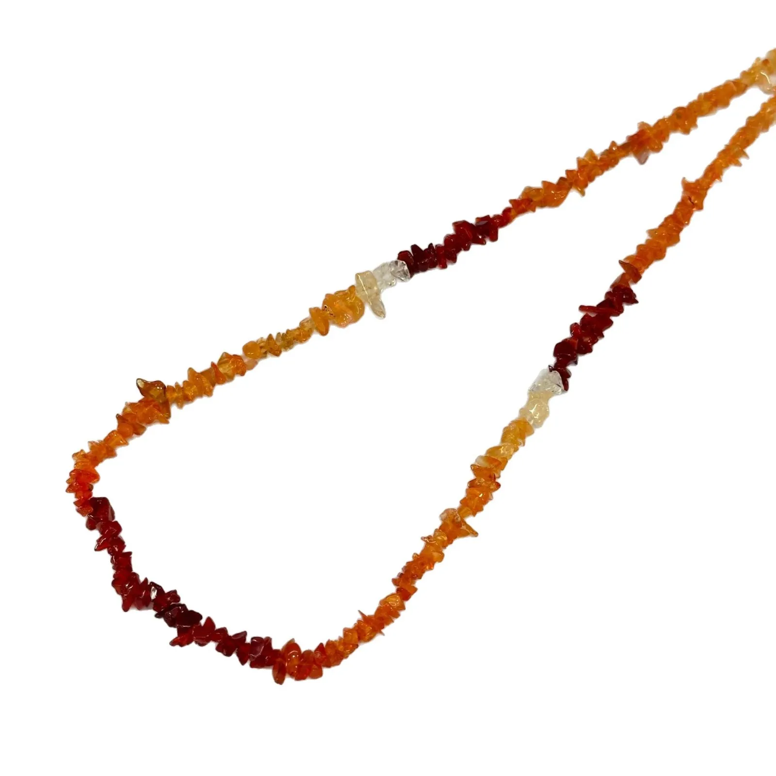 Fire Opal baroque 2-4mm  wholesale for DIY  jewelry necklace 38cm LOOSE BEADS nature gradient red color 1string