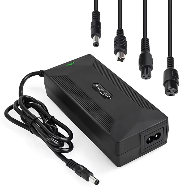 New Design Certificated Electric Scooters Charger 42V 2A for Scooter Motorcycle E-bike Parts Accessories Lithium Battery
