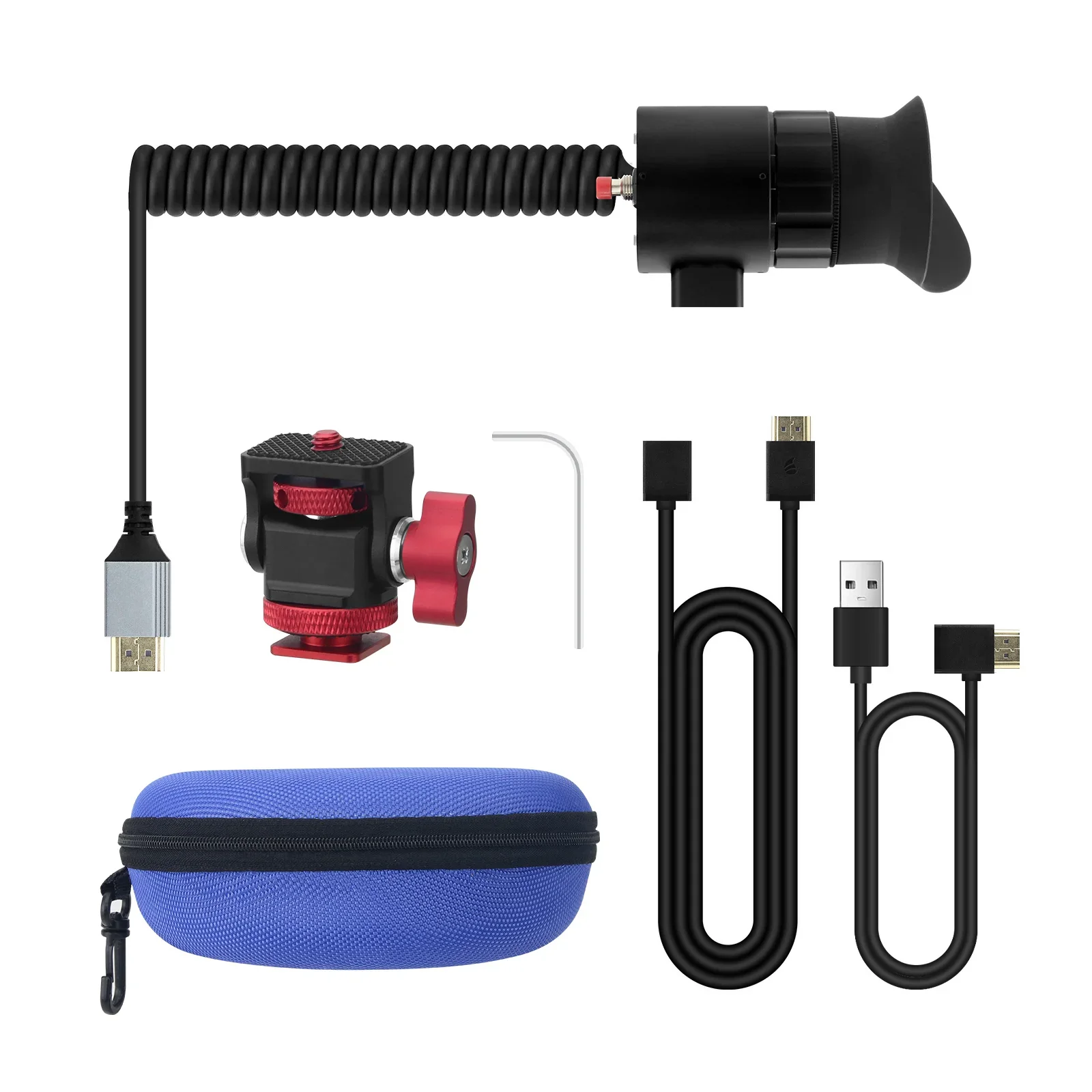 جديد V780H-EVF شاشة كبيرة محمولة H-D-M-I متوافقة مع عدسة الكاميرا الإلكترونية كاميرا التصوير الفوتوغرافي شاشة خارجية مع الحذاء الساخن Ho