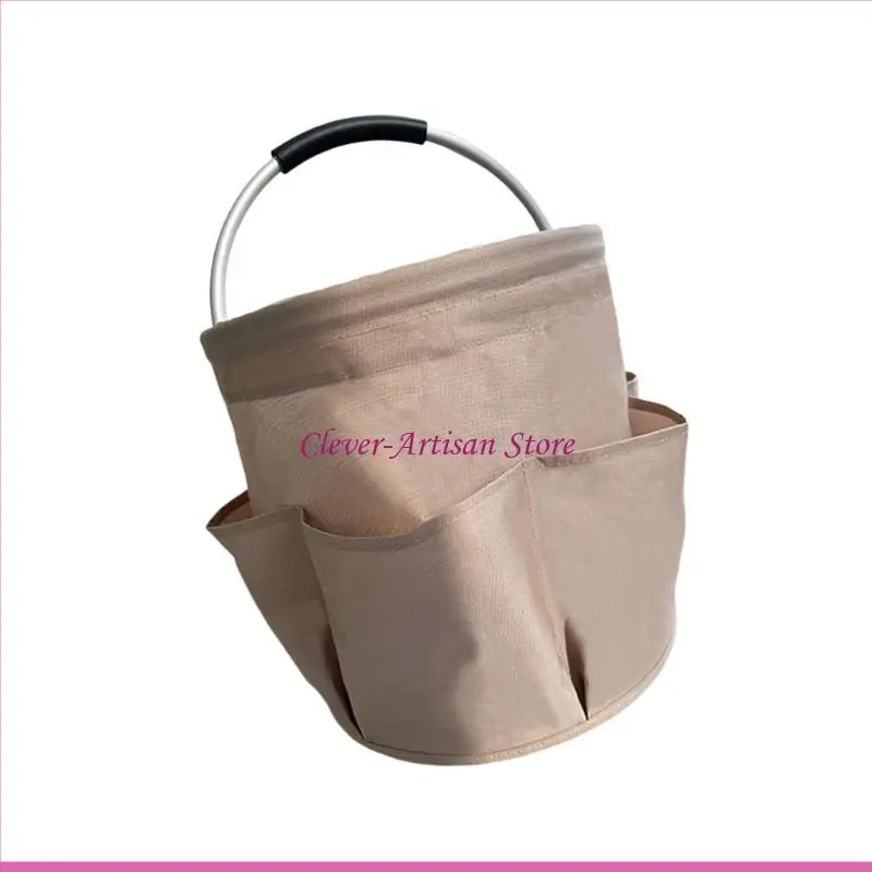 Bolso organizador plegable cesta e06B con cesta salpicaduras mando bolsillo exterior bolsillo