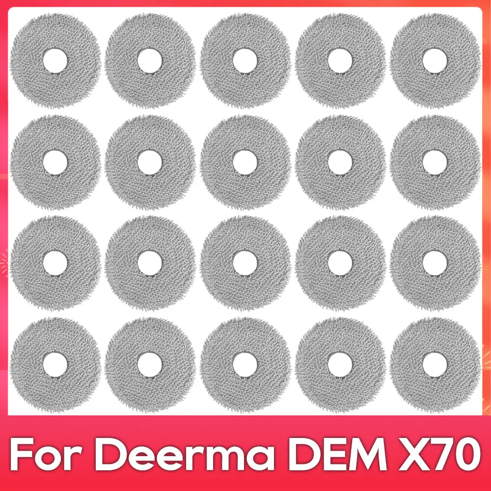Подходит для ( Deerma DEM X70 ) тряпок для швабры, деталей и аксессуаров для робота-пылесоса