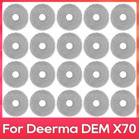 Fit For ( Deerma DEM X70 ) Mop Cloths Rag Robot Vacuum Cleaner Parts Accessories