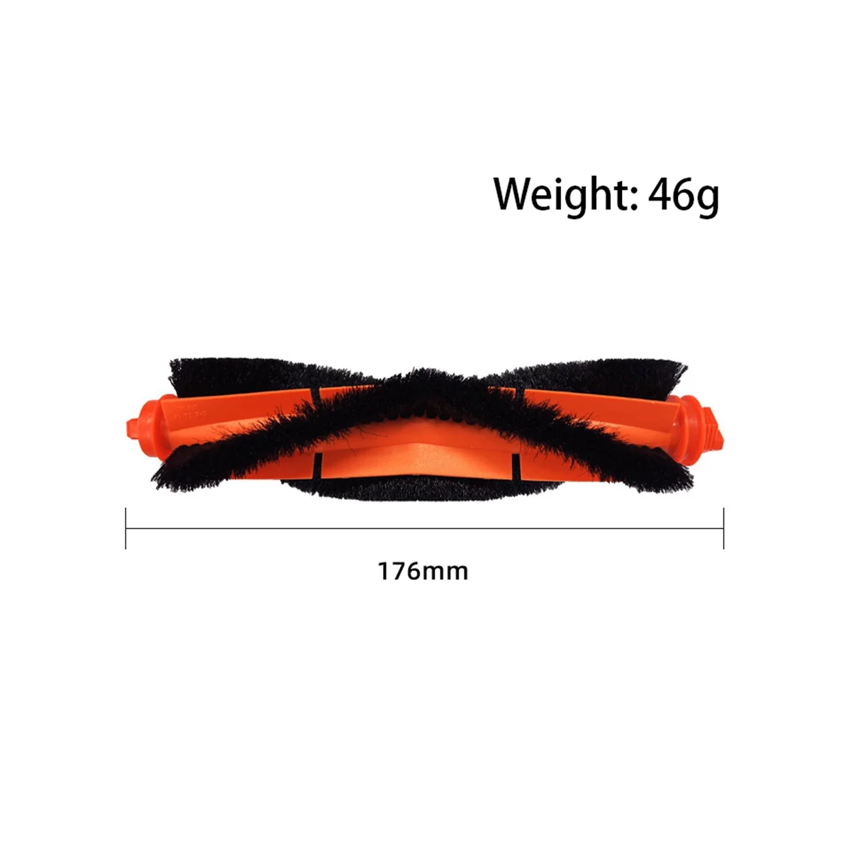 2 قطعة ل E10 E12 B112 جهاز آلي لتنظيف الأتربة استبدال أجزاء ملحقات الفرشاة الرئيسية