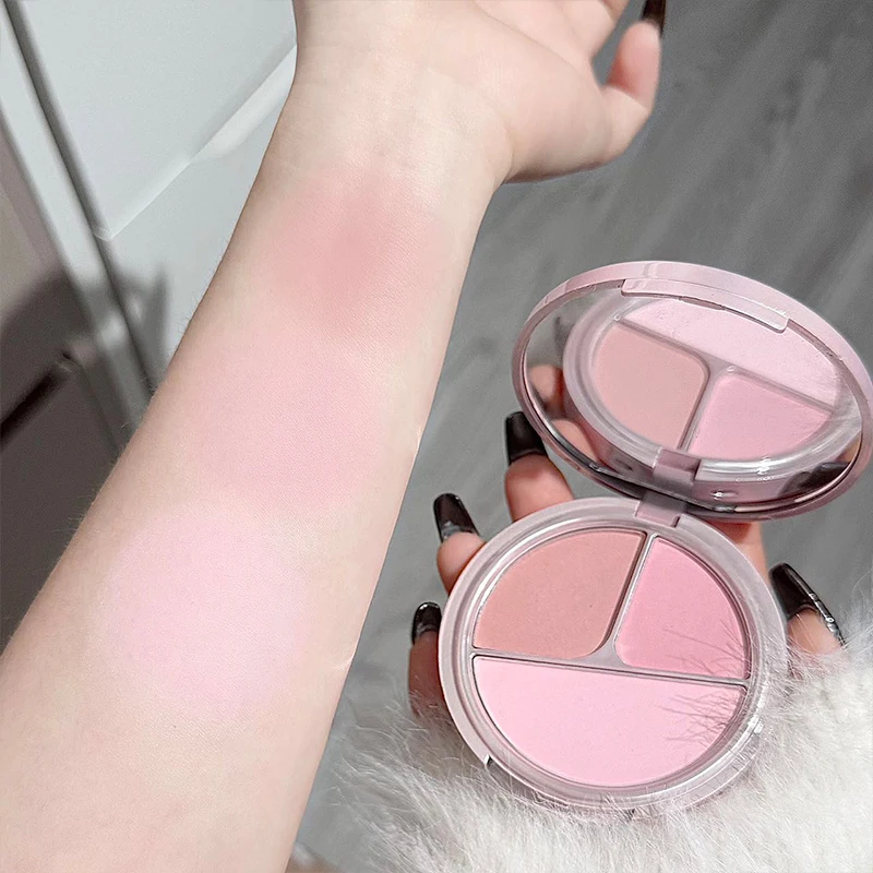 Coffret cadeau de maquillage familial ours, poudre de couleur pour les lèvres, fard à joues, ombre à paupières, cadeau de vacances, ensemble de maquillage