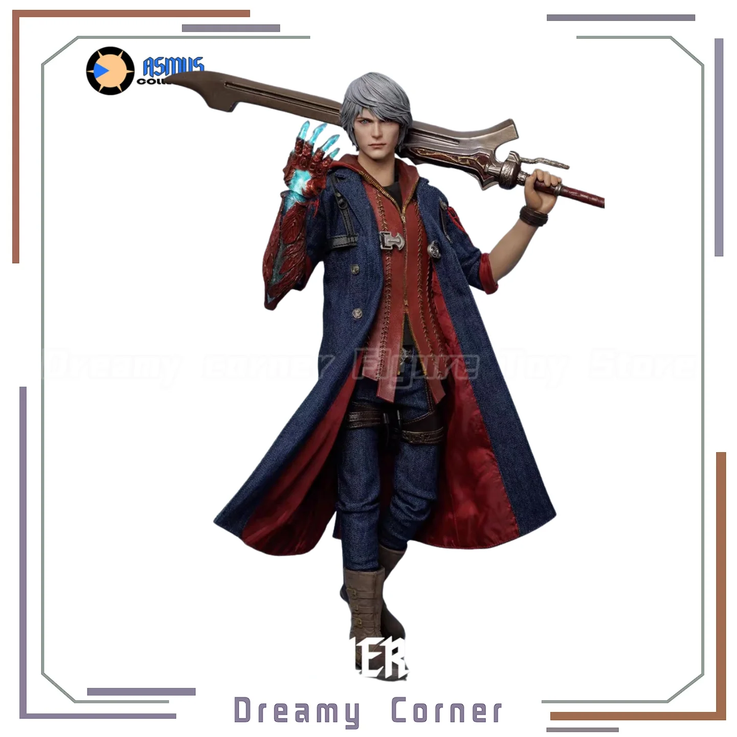 【Preventa】Figura de acción Asmus Toys DMC400 Devil May Cry 4 Nero 1/6