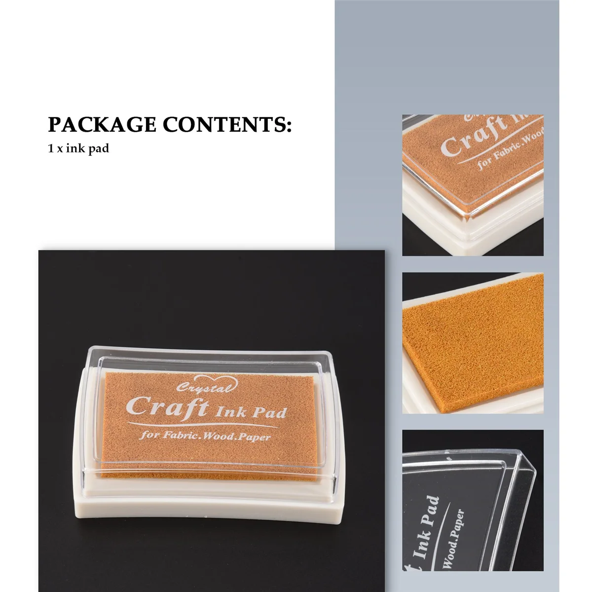 SPOR Rubber stamp ink pad stamp inkpad Ink Pad - Gold