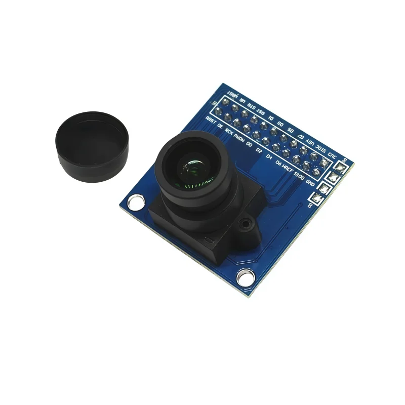 With an advanced-first-out OV7670 camera module and 30w pixel capacity, driven by STM32 microcontroller.