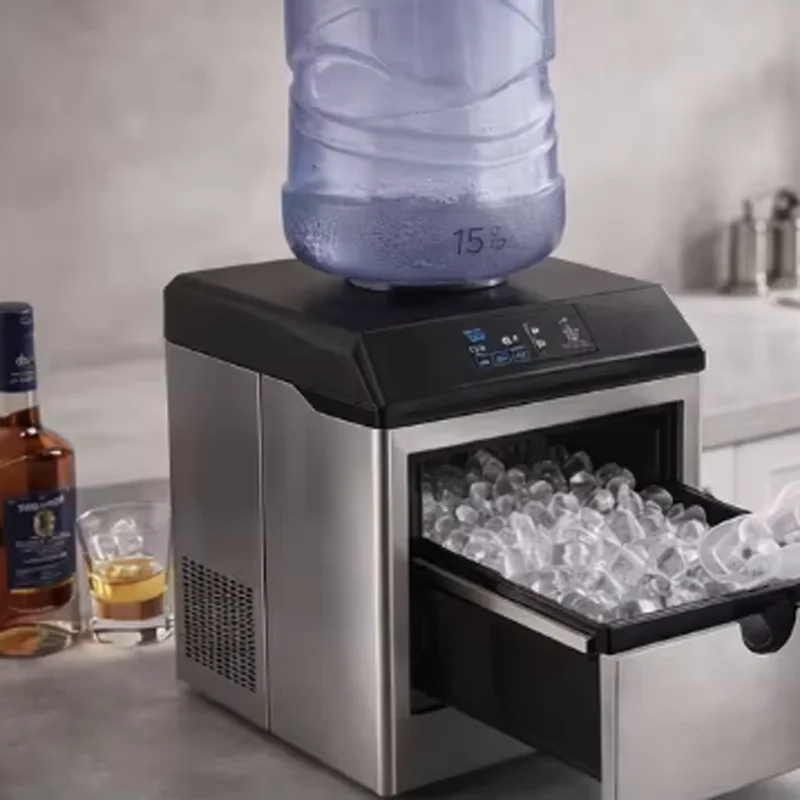 

Commercial Ice Maker Machine Automatic Ice Cube Block Making Maker Ice Machine for Business Price Home Restaurant Bar